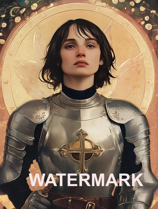 St. Joan of Arc Religious Art Digital Image image 0