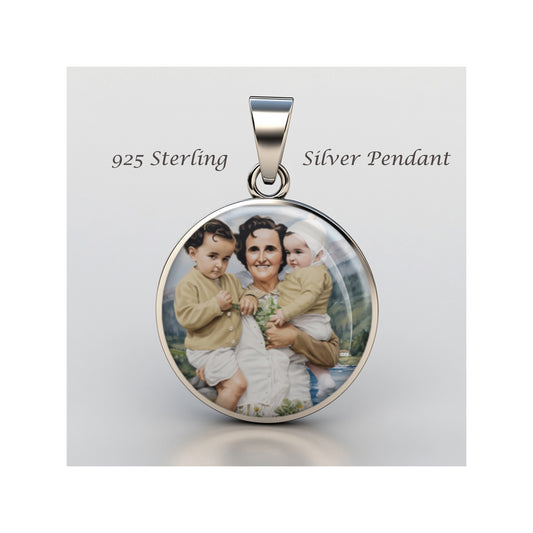 Saint Gianna Beretta Molla Catholic sterling silver 925 Christian Medal Patron image 0