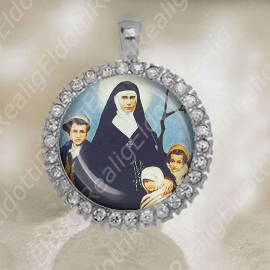 St. Alice Catholic Medal Pendant Christian Religious Jewelry
