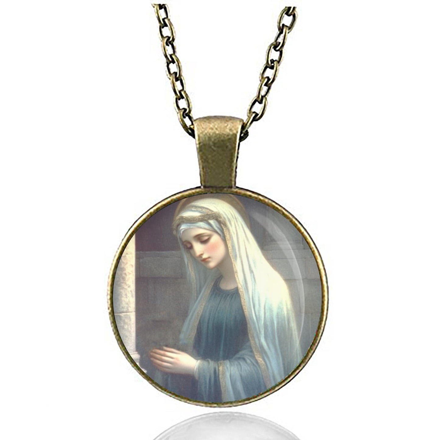 St. Savina of Milan Catholic Patron Saint Medal Pendant Necklace