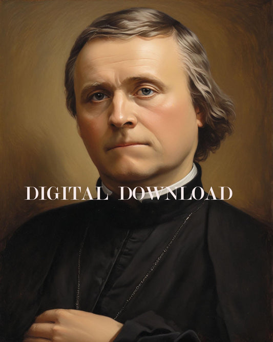 Fr. Pierre-Jean De Smet Religious Catholic Art DIGITAL DOWNLOAD