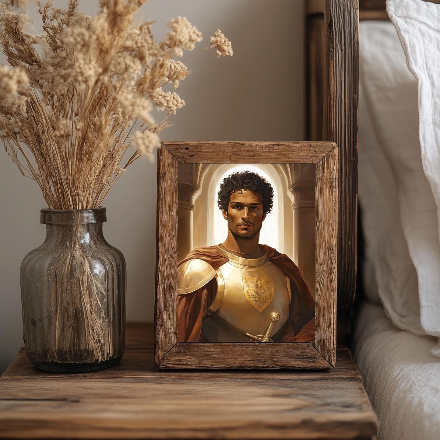 Saint Victor Catholic Religious Art DIGITAL DOWNLOAD Custom