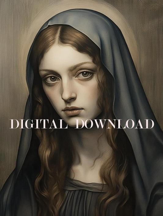 Saint Apollonia Religious Art DIGITAL DOWNLOAD
