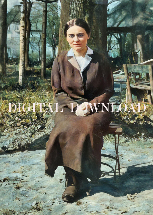 St. Edith Stein, Saint Teresa Benedicta of the Holy Cross -  Religious Art DIGITAL DOWNLOAD Catholic Print