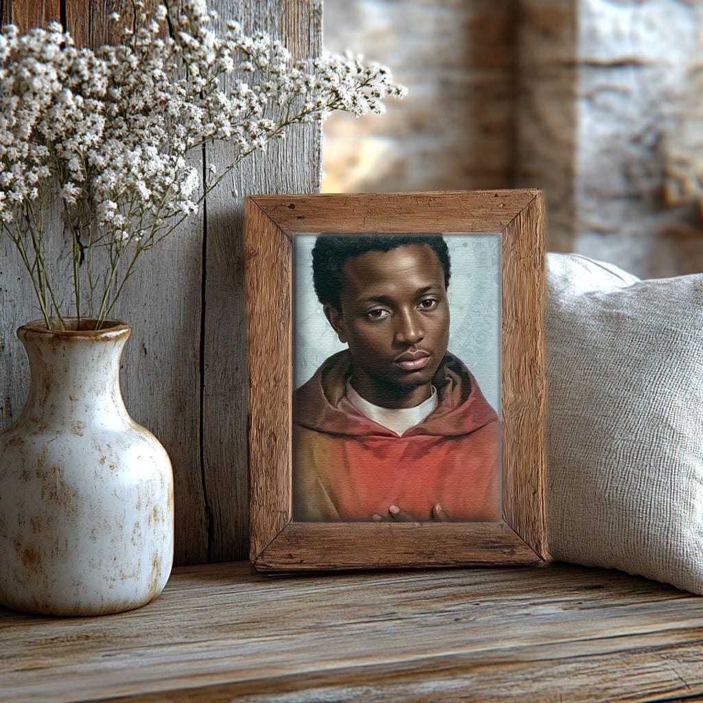 Saint Martin de Porres Religious Art Print | Patron of Compassion & Healing | Digital Download