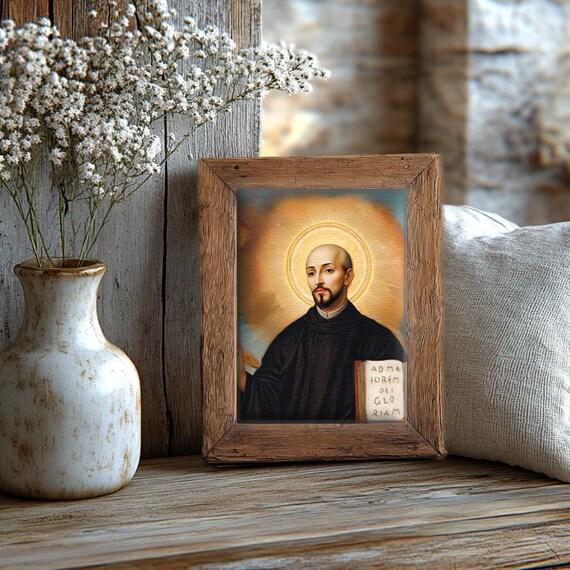 Ignatius of Loyola Digital Download | Catholic Art Print | St. Ignatius Religious Decor | Inspirational Wall Art