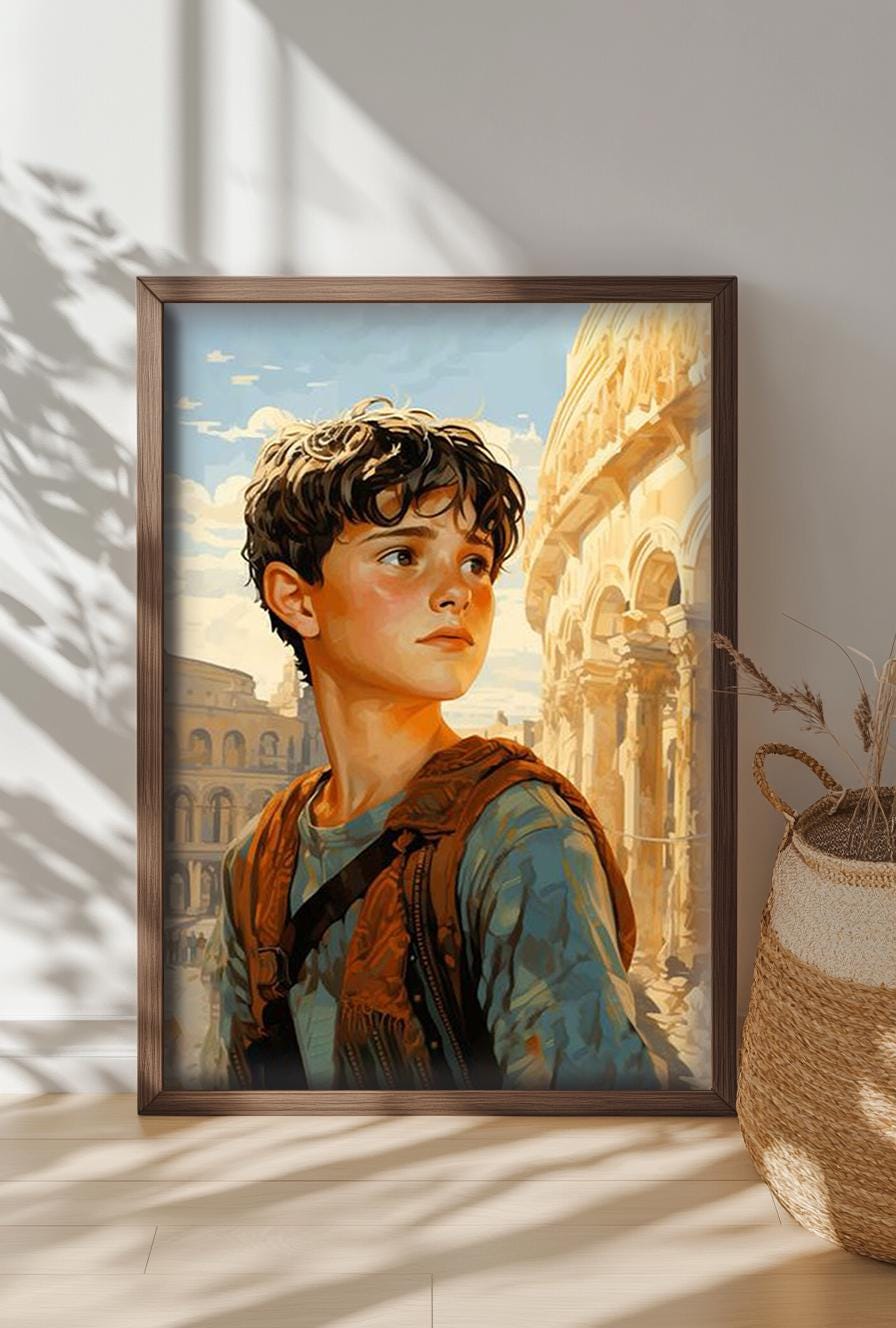 St Pancras Pancratius of Rome Religious Art Print | Custom Digital Download, Christian Wall Decor, Spiritual Gift Ideas