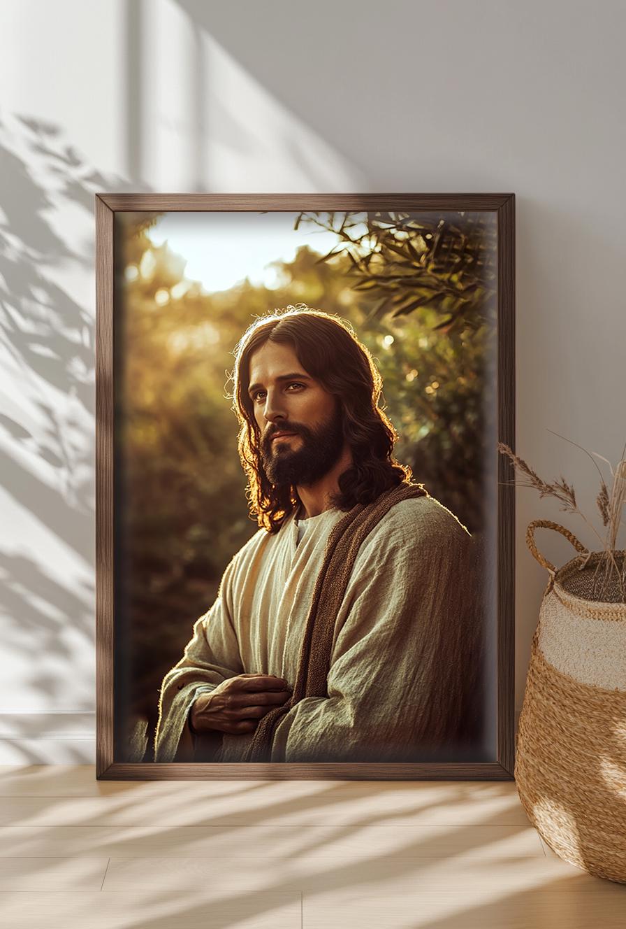 Our Lord Jesus Christ Religious Art Print | Inspirational Christian Decor | Digital Download