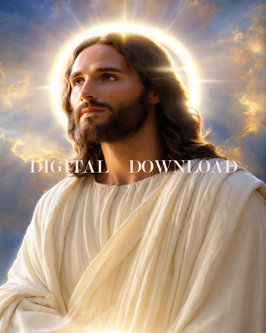 Our Lord Jesus Christ - DIGITAL DOWNLOAD Religious - Art Print Christian