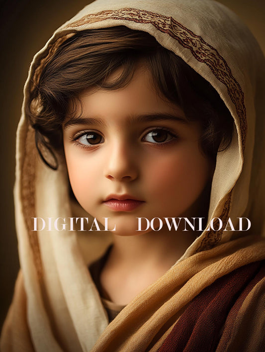 Infancy - Childhood of Jesus Christ Our Lord DIGITAL DOWNLOAD Religious Art Print Christian