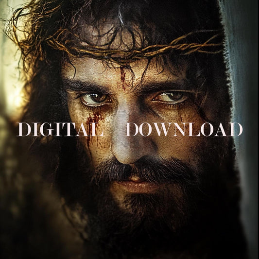 Jesus Christ Our Lord DIGITAL DOWNLOAD Religious Art Print