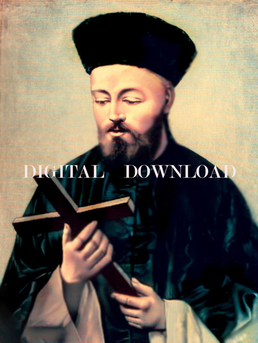 St. John Gabriel Perboyre Catholic DIGITAL DOWNLOAD Religious Art Print Christian