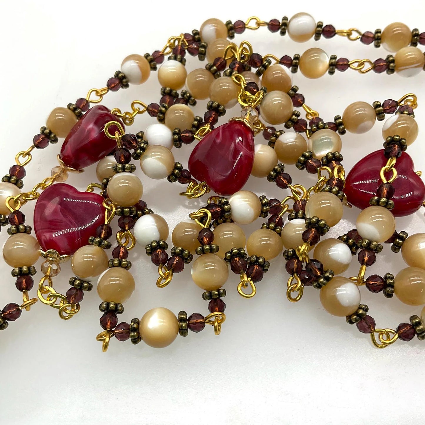 Rosary Immaculate Heart Mary and Sacred Heart Jesus